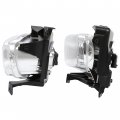 Hecasa Pair Fog Lights Compatible With 2000-2006 Toyota Tundra Replacement For 812100c010 812200c010 To2593102 To2592102 Bulbs