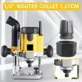 1 2 In Router Collet Set Pack For Dewalt Dw616 Dw618 And 1617 1618 Series Precision Metal Replacement Collets Craftsman Hitachi