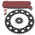 1993 1994 1995 1996 Fits Yamaha Yz125 125 Red Chain And Sprocket 13 49 116l 