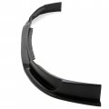 Hecasa Front Bumper Lip Compatible With 2013-2014 Ford Mustang Gt Lower Spoiler Pp Plastic Black 3pcs