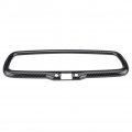 Qiilu Interior Rearview Mirror Cover Front Inner Rear View Frame Decor Trim Car Accessory For Alfa Romeo Stelvio Giulia