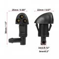 X Autohaux 4pcs Car Front Windshield Washer Nozzles For Chevrolet Cruze 2010-2014 Replaces 94556605