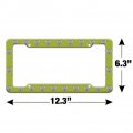 Pinky The Brain Head License Plate Tag Frame