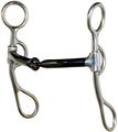 Metalab Stainless Steel Argentine Smooth Snaffle Bit 5 7 16 