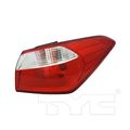 Tyc Right Tail Light Assembly For 2014-2016 Kia Forte 