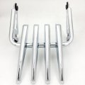 Httmt- Chrome Detachable Stealth Luggage Rack Compatible With 2009-2018 H-d Harl Touring Flhr Fltr