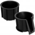 Aoit 2 Pcs Cup Holder Insert For Toyota 4runner 2010-2023 Rubber Vehicle Parts Accessories Replace 66991-35030 66992-35030 