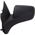 Power Door Mirror Driver Side Ford Focus 2008 2009 2010 2011 Paintable And Textured Black Cap Replacement For Fo1320403 