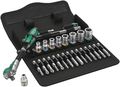 Wera 05004016001 8100 Sa 6 Zyklop Metric Speed Ratchet Set 28 Piece 1 4 Drive 