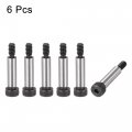 Uxcell Alloy Steel Hexagon Socket Head Shoulder Screws Bolts 3 4 Length 1 Dia 10-24 Thread 6pcs