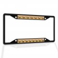 Fastasticdeals Metal Insert License Plate Frame Group Of Flying Honey Bees Beekeeper Weatherproof Car Accessories Black 4 Holes 