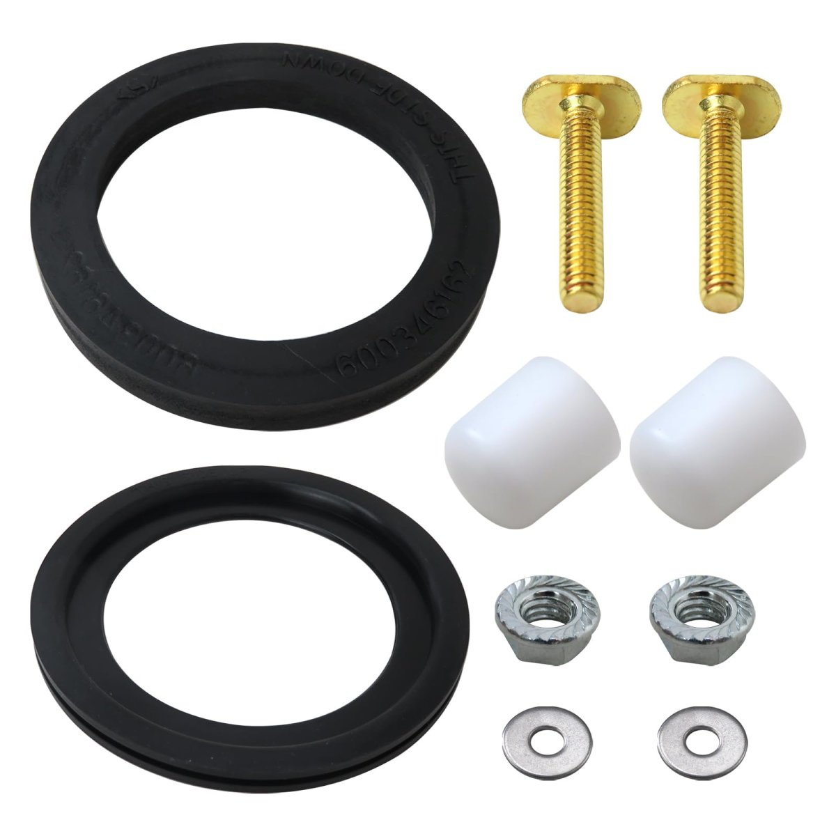 385311652 Rv Toilet Seal And 385311658 Flush Ball Replacement For 300 310 320 Series Toilets Easy Installation Kit