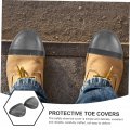 Upkoch 1 Pair Steel Toe Caps For Shoes Covers Work Safety Shoe Protectors Metatarsal Guard Boot Double Sided Headgear Men And