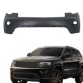 Front Bumper Cover Primed With 6 Park Assist Holes Replacement For Grand Cherokee 2017-2021 Ch1014127 68333498aa 