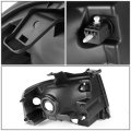 Black Housing Clear Corner Headlight Head Lamps Tool Kit Compatible With Ford Expedition 07-14