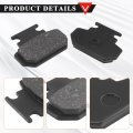 Pro Bat Disc Brake Pads For 50cc 70cc 90cc 110cc 125cc Tao 3050hd Roket Rps Kandi Sunl Baja Dn150 Atv Quad 4-wheeler Go Kart