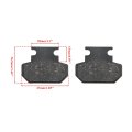 Pro Bat Disc Brake Pads For 50cc 70cc 90cc 110cc 125cc Tao 3050hd Roket Rps Kandi Sunl Baja Dn150 Atv Quad 4-wheeler Go Kart