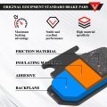 Pro Bat Disc Brake Pads For 50cc 70cc 90cc 110cc 125cc Tao 3050hd Roket Rps Kandi Sunl Baja Dn150 Atv Quad 4-wheeler Go Kart