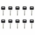Manioiity 10pcs Ignition Keys Pc-7 Compatible With Komatsu Excavator Pc60-7 Pc240-7 Pc130-7 Pc400-7 Pc200-7 Pc300-7 Heavy