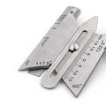 Welding Gauge Weld Seam Bead Gage Bevel Angel Gap Inspection Tool Stainless Steel Metric Hjc30
