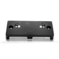 Front License Plate Bracket For Nissan Altima 2010 2011 2012 Sedan Ni1068119 96210zx01a Black Plastic Standard Style 