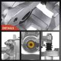 A-premium Disc Brake Caliper Assembly With Bracket Compatible Select Nissan And Hyundai Models Sonata 2006-2008 Azera 2006-2009