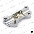 Httmt Mt446-001- Smooth Handlebar Clamp Riser For H-d 74-06 Xl Fxr Dyna Fx Softail Chrome