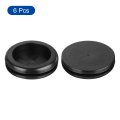 6pcs Rubber Grommets 1-6 8 45mm Drill Hole 1-2 4 38mm Id Double Sided Plugs Ring Gasket For Firewall Cable Wire Protecting