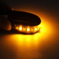 Fxc 2x Universal Flexible Led Turn Signal Tail Brake License Plate Light Integrated For Motorcycle Bike Atv Car Rv Suv Running 