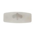Jeep Wrangler 2018-2024 Multi-purpose Retainers Plastic Natural Finish White Color W Type 0 08 Inches Center Groove Diameter 