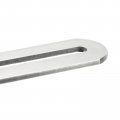 Uxcell Adjustable Corner Code 4pcs 90x19mm Stainless Steel Flat Straight Thickened Slotted Brace Brackets For Fixed Furniture