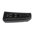 Driver Side Door Lock Power Window Switch Black Bezel Cover Replacement For Chevy Silverado Gmc Yukon Sierra 1500 2500 Cadillac