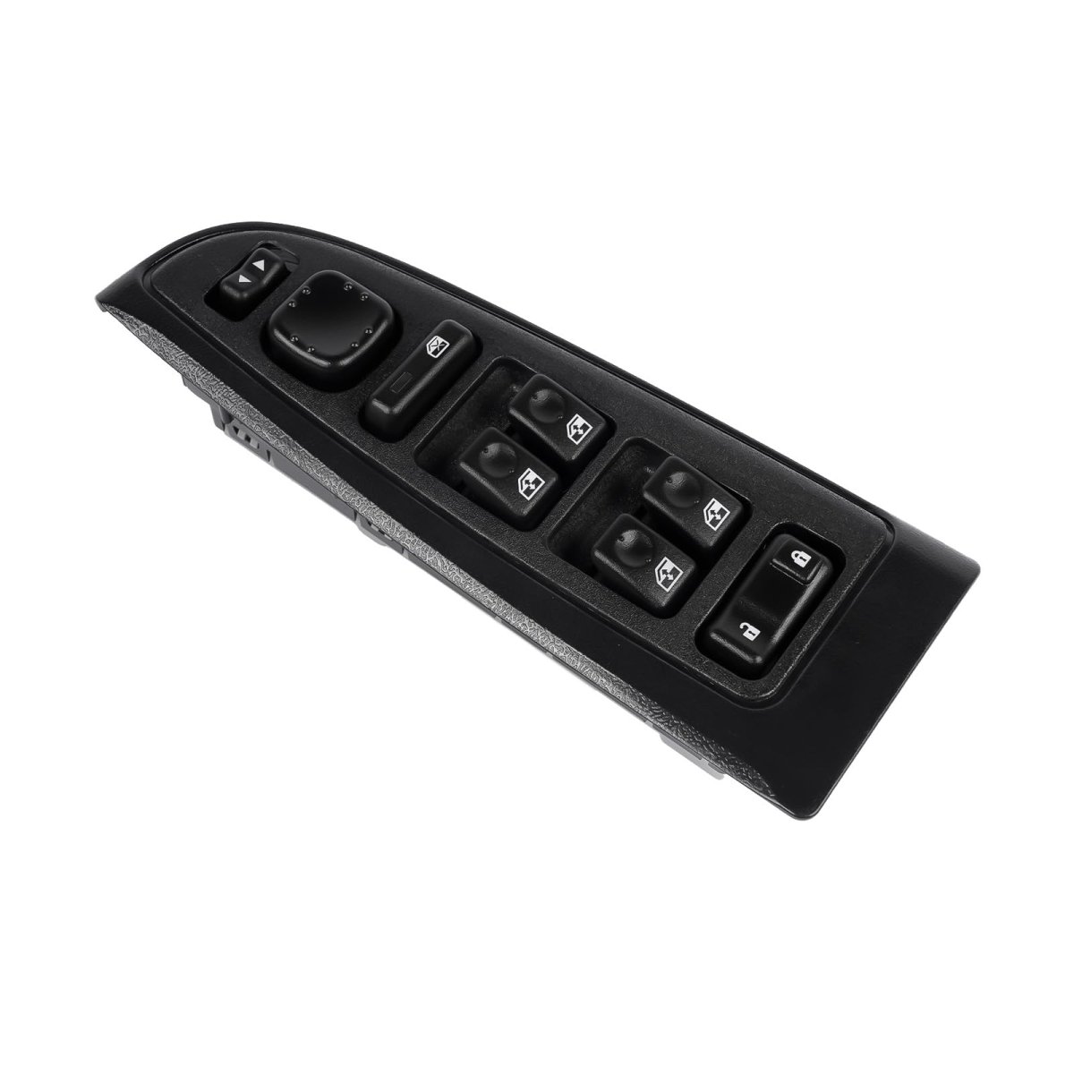 Driver Side Door Lock Power Window Switch Black Bezel Cover Replacement For Chevy Silverado Gmc Yukon Sierra 1500 2500 Cadillac