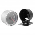 Qiilu 12v Tachometer Gauge 2 5 60mm Black Car Auto Digital White Red Led Light Tacho 0a 9000rpm Meter Instrument
