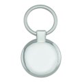 Personalized Republican Elephant Political Keychain Custom 1 Line Round Resin Topped Chrome Metal Key Ring 5 In X 2 