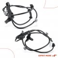 A-premium Abs Wheel Speed Sensor Compatible With Hyundai Models Santa Fe 2010 2011 2012 Front Driver And Passenger Side Replace