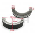 Xkh- Brake Shoe Compatible With Tx750 Xvs650 V-star Xv750 Virago Xv535 -y515 B077vkcb2k