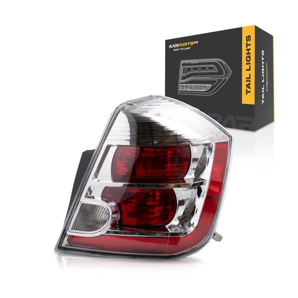 Nissan Sentra Tail Light Passenger Side 2007 2008 2009 2 0l Capa Certified Replacement For Ni2819114 26550-et00b Halogen Red