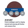 Starcke Premium Ceramic Cloth Narrow Sanding Air File Belts For Metal Car Restoration And Composites 1 2 X 18 Inch 20 Pack 60