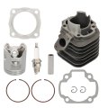 Top End Kit Cylinder Piston Ring Gaskets For Polaris 90 Sportsman 90cc 2001 To 2006 Replacement
