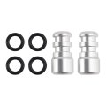 2pcs Oil Dipstick Tube Pan Plug For Ls Engines Ls1 Ls2 Ls3 Lq4 Lq9 Ls6 L92 Front-sumps Includes 2 Pan Plugs With O-rings Part 