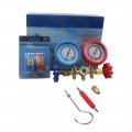 Utmall 3-way New Hvac R12 R22 R134a R404a Dual Gauge Ac Diagnostic Manifold Tester Set Refrigeration Charging Tool For