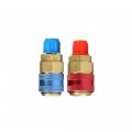 Utmall 3-way New Hvac R12 R22 R134a R404a Dual Gauge Ac Diagnostic Manifold Tester Set Refrigeration Charging Tool For