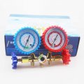 Utmall 3-way New Hvac R12 R22 R134a R404a Dual Gauge Ac Diagnostic Manifold Tester Set Refrigeration Charging Tool For