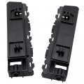 Secosautoparts 1 Pair Front Bumper Brackets Beam Spacer Retainer Compatible With Honda Acura Tsx 2009-2014 Lh And Rh Side