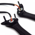 Httmt Mt324- New Black Smoke Side Mirrors With Turn Signals Compatible Cbr 1000rr 2008-2012