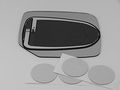 Heated Left Driver Side Mirror Glass Lens For 09-14 Pilot Includes Adhesive Pads Oval Shape Model 4288h Clear 