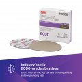 3m Trizact 8000 Grade Hookit Foam Backed Abrasive Disc 30806 6 In Paint Finishing Ultrafine Sanding Micro Scratch Removal 15