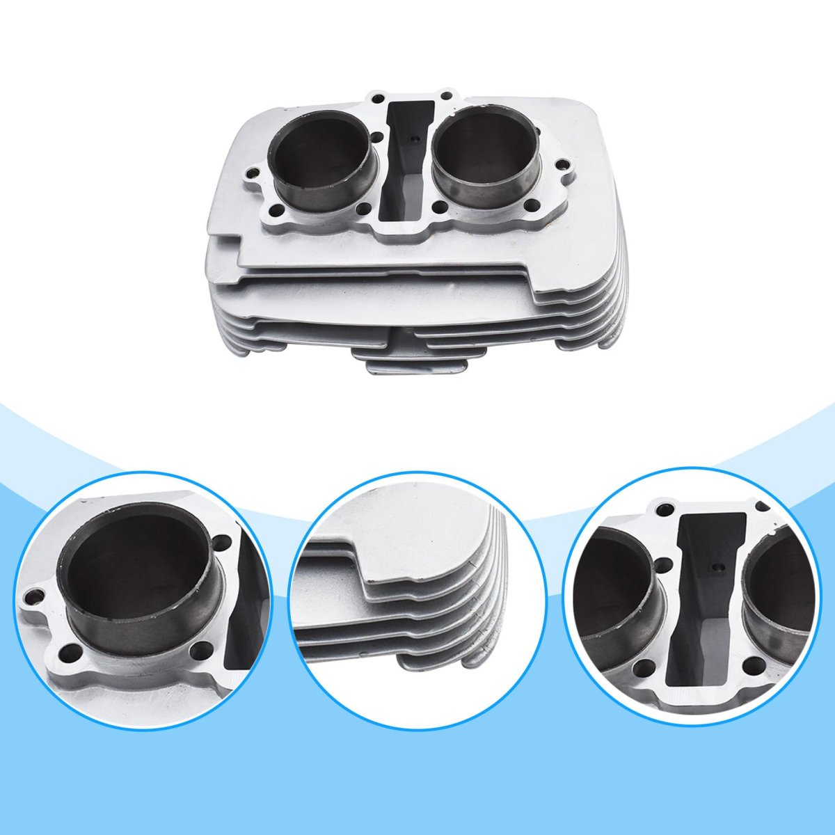 Engine Cylinder With Piston Gasket Replacement For Honda 250 Cmx250 1996-2015