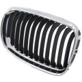 Bmw 328i 2009 2010 2011 2012 Grille Passenger Side E90 Sedan Black Edge Center Fins With Chrome Frame 51137201968 Bm1200191